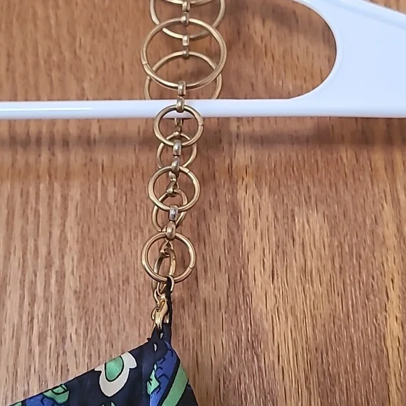 INC paisley blue dress - Picture 2 of 4